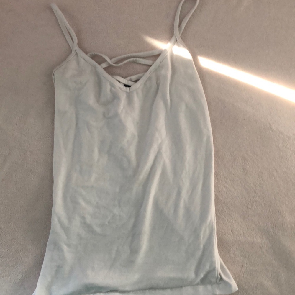 White tank top
